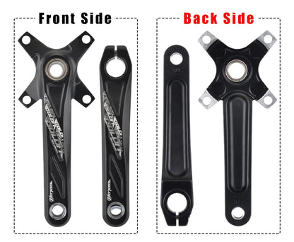GOLDIX 104BCD MTB Crankset 32T/34T/36T/38T Narrow Wide