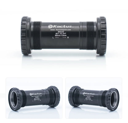 KACTUS Bicycle Bottom Bracket BSA Thread Kit Road MTB Bike Frame 68/73 for Axis 24/22 and 29/30mm for Shimano/SRAM GXP Crankset