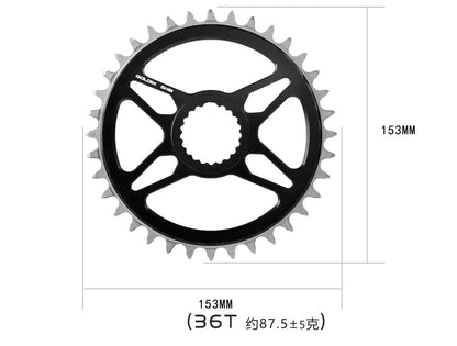 GOLDIX Wide-Narrow Chainring – Shimano Deore XT M7100 M8100 M9100 | 12-fach | MTB Kettenblatt 1x | verschiedene Größen