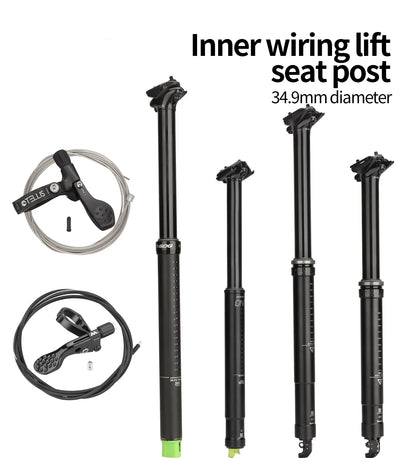 ONE Dropper Seatpost – 34.9mm | 481mm | 788g | Interne Zugführung | Trail & Enduro