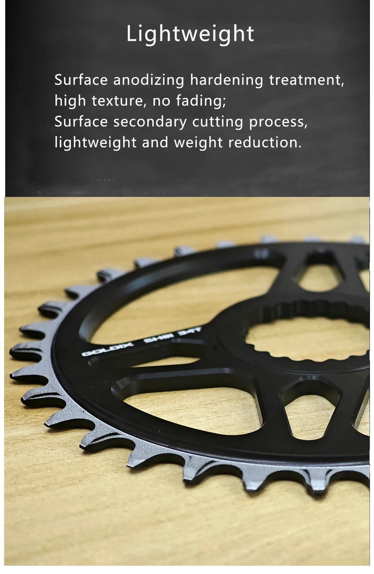 GOLDIX Wide-Narrow Chainring – Shimano Deore XT M7100 M8100 M9100 | 12-fach | MTB Kettenblatt 1x | verschiedene Größen