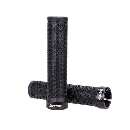 ZTTO 1 Pair AG40 MTB Grips for Mountain Bike Fixed Gear Lock-on Grips Anti-Slip Handlebar Shock-Proof Rubber Bicycle Grip Parts