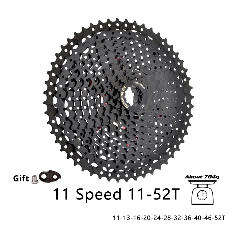 SHIMANO DEORE M5100 1X11Speed Groupset RAPIDFIRE PLUS Shifting Lever Rear Derailleur Sunshine MTB Bike Cassette 46T 50T 52T