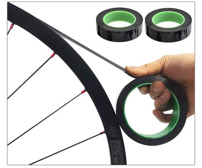 GOLDIX 50m Mountain Road Bicycle Tubeless Rim Tape For Mountain Bike Road Ring Vacuum Tire Mat Bicycle Wheel Carbon Wheelset