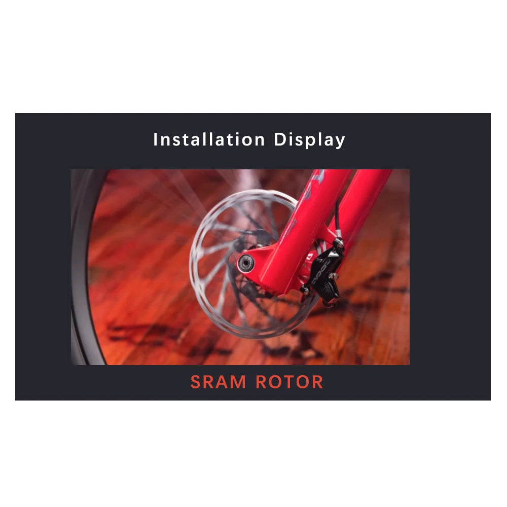Sram AVID RT56 Bike Brake Rotor Centerline 160 180 203 Hydraulic Disc Brake Rotors With Bolts for MTB Mountain Road Bike Scooter