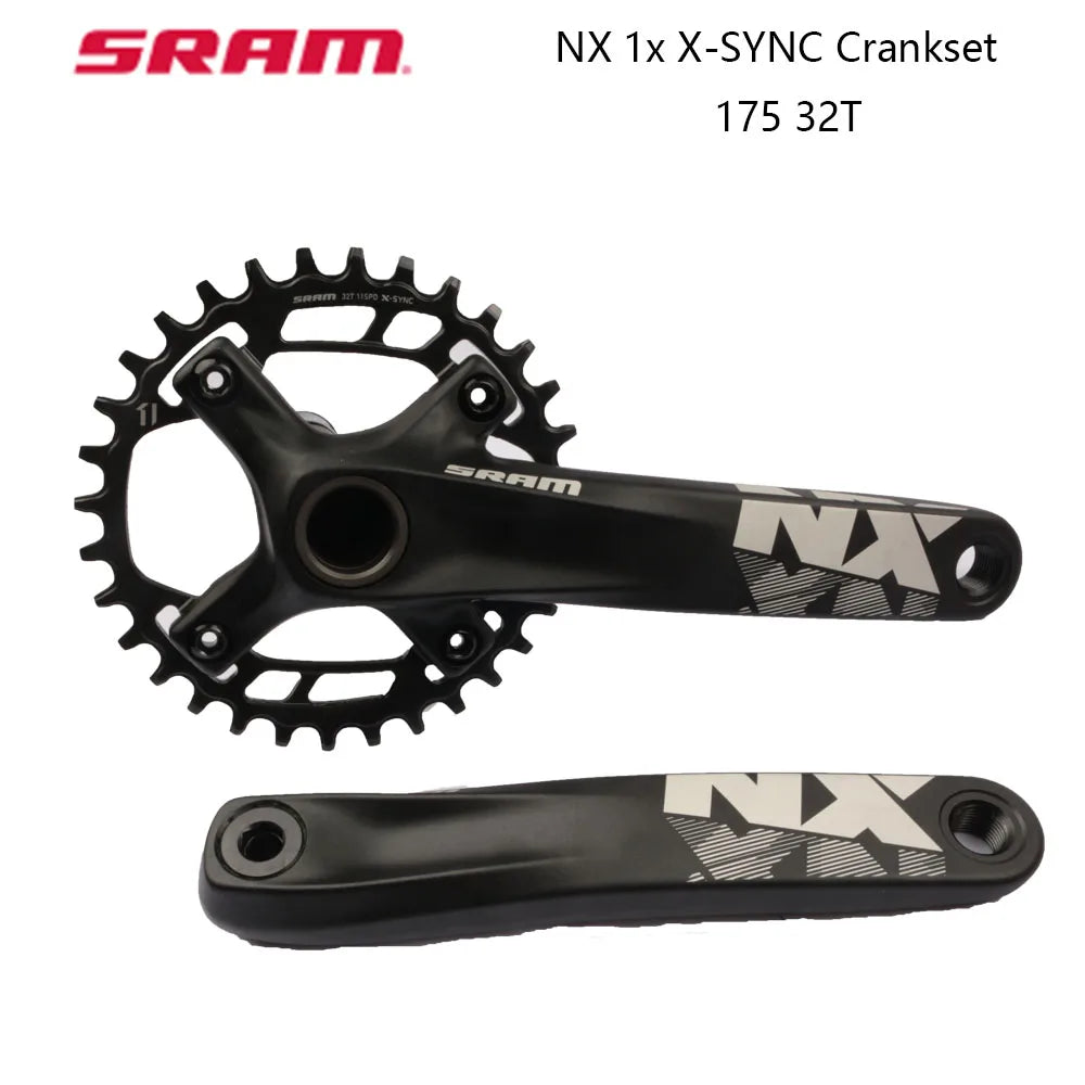SRAM NX Eagle DUB Kurbelgarnitur NX 1x X-SYNC Crankset 175mm 30T 32T NX GXP Eagle Mountain Bike Crankset