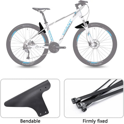 Owl Bicycle Fenders Mountain Road Bike Mudguard Cycling Mud Guard Front/Rear Wheel Fix Gear Wing Ultralight MTB Fender Bike Part