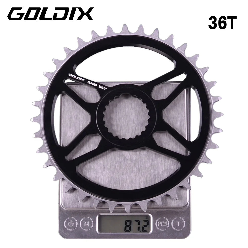 GOLDIX Wide-Narrow Chainring – Shimano Deore XT M7100 M8100 M9100 | 12-fach | MTB Kettenblatt 1x | verschiedene Größen