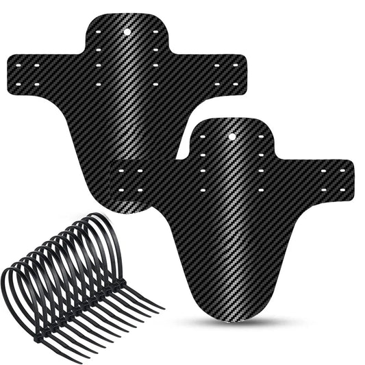 2 Mud Guard Carbon Optik Front/Rear