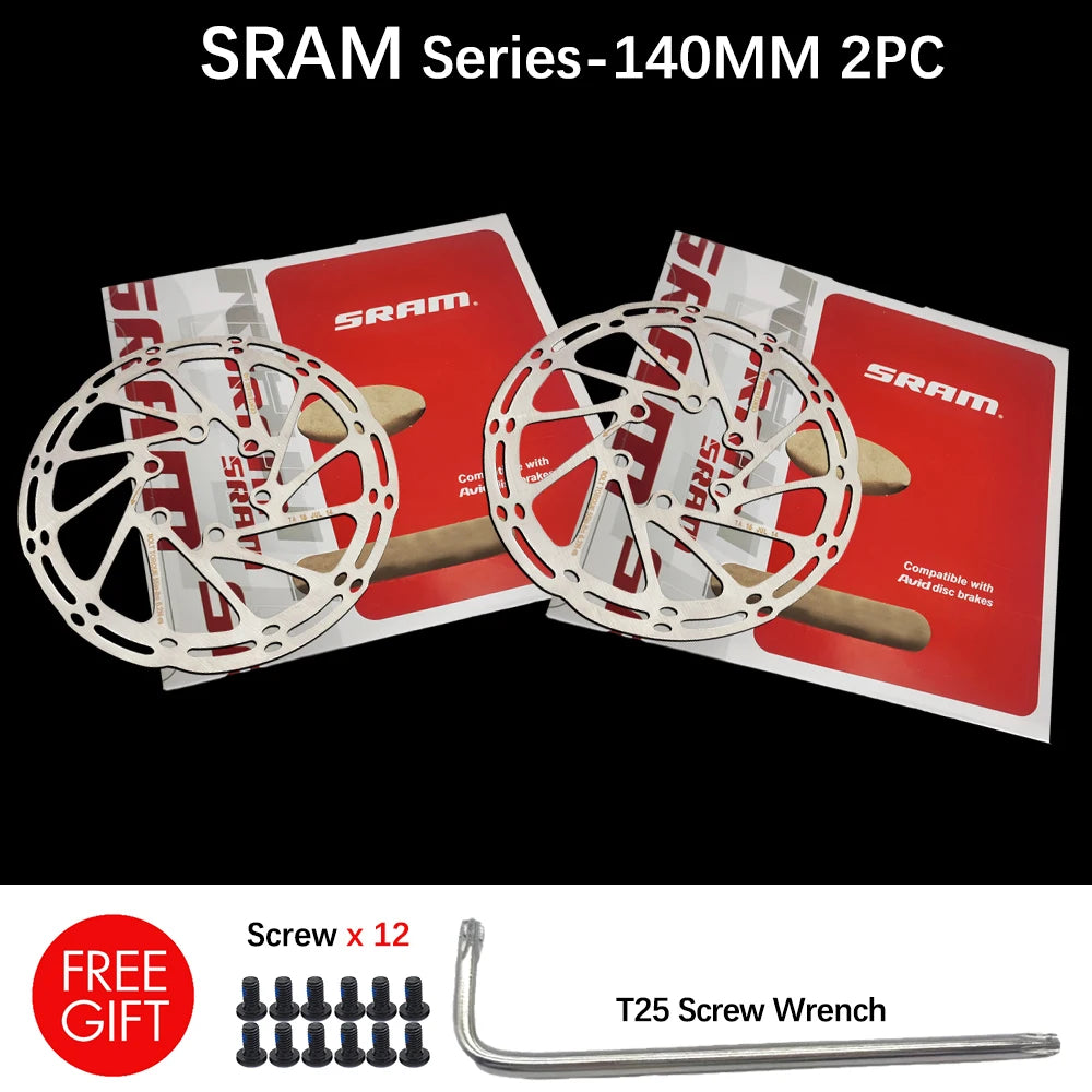 Sram AVID RT56 Bike Brake Rotor Centerline 160 180 203 Hydraulic Disc Brake Rotors With Bolts for MTB Mountain Road Bike Scooter