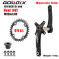 GOLDIX MTB Kurbelgarnitur 104BCD – 10/11/12-fach | BSA BB68 inkl. | 170/175mm | 668g | Aluminum