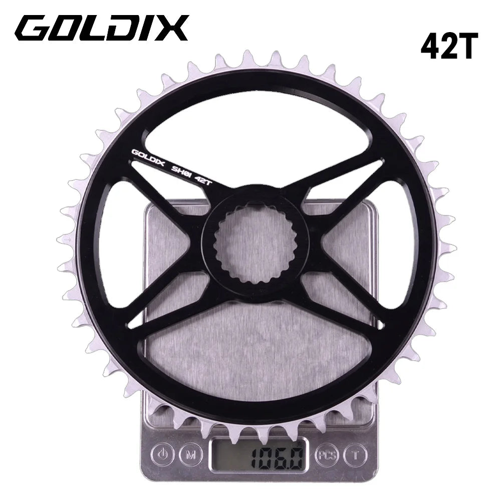 GOLDIX Wide-Narrow Chainring – Shimano Deore XT M7100 M8100 M9100 | 12-fach | MTB Kettenblatt 1x | verschiedene Größen