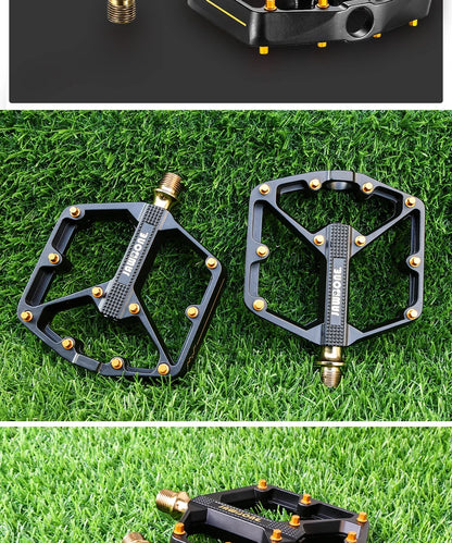 `JAWBONE MTB Flat Pedal | Aluminum 125x104mm CrMo Axle – Trail & Enduro`