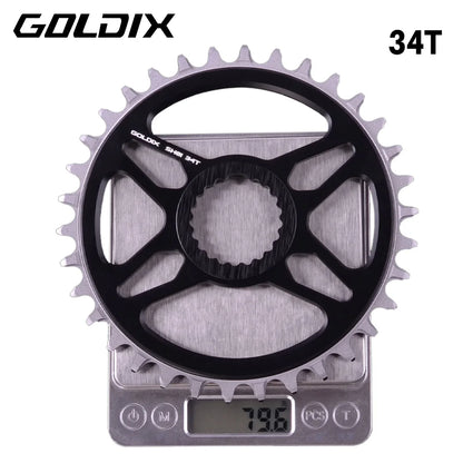 GOLDIX Wide-Narrow Chainring – Shimano Deore XT M7100 M8100 M9100 | 12-fach | MTB Kettenblatt 1x | verschiedene Größen