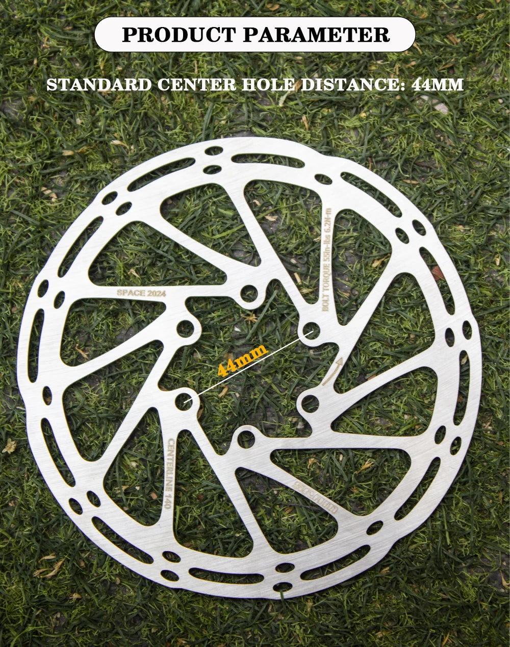 2pc SRAM Bike Brake Rotor Centerline 140mm 160mm 180mm 203mm Stainless Steel Hydraulic Brake Disc for MTB Road Bike Parts