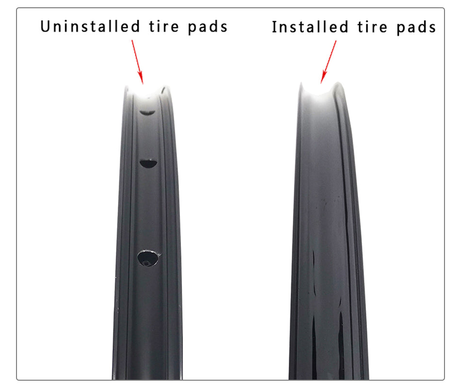 GOLDIX 50m Mountain Road Bicycle Tubeless Rim Tape For Mountain Bike Road Ring Vacuum Tire Mat Bicycle Wheel Carbon Wheelset