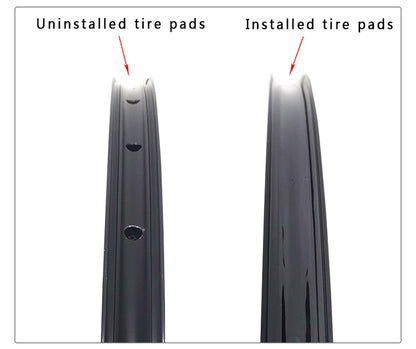 GOLDIX 50m Mountain Road Bicycle Tubeless Rim Tape For Mountain Bike Road Ring Vacuum Tire Mat Bicycle Wheel Carbon Wheelset