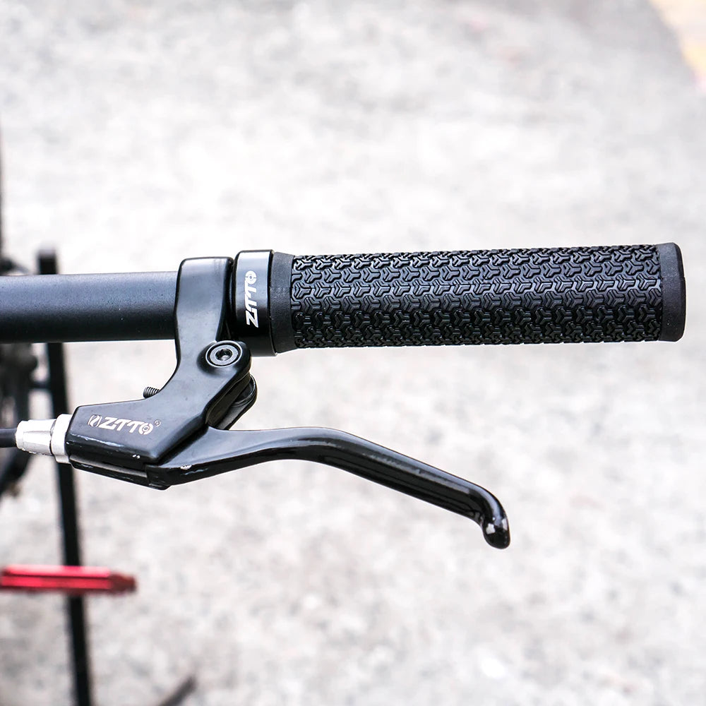 ZTTO 1Pair AG40 MTB Grips For Mountain Bike Fixed Gear Lock-on grip Anti-Slip Handlebar Shock-Proof Rubber Bicycle Grips Parts
