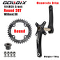 GOLDIX MTB Kurbelgarnitur 104BCD – 10/11/12-fach | BSA BB68 inkl. | 170/175mm | 668g | Aluminum