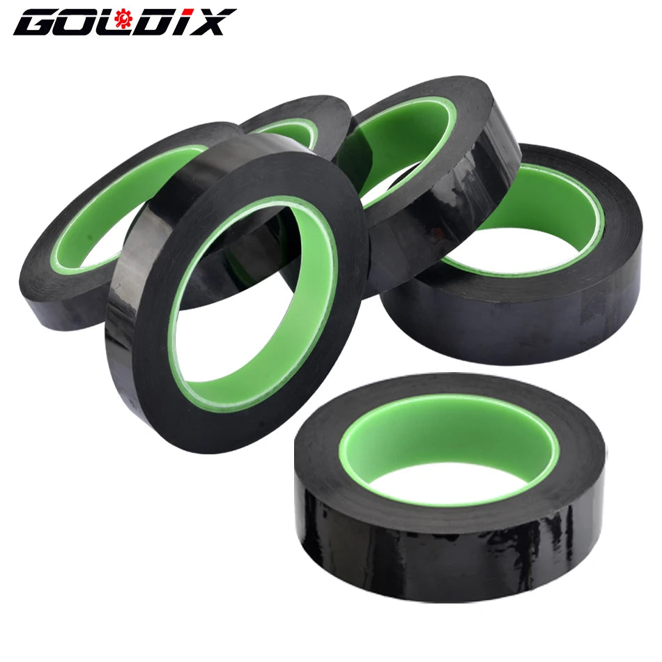 GOLDIX 50m Mountain Road Bicycle Tubeless Rim Tape For Mountain Bike Road Ring Vacuum Tire Mat Bicycle Wheel Carbon Wheelset