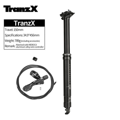 ONE Dropper Seatpost – 34.9mm | 481mm | 788g | Interne Zugführung | Trail & Enduro