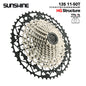SUNSHINE Ultralight Bicycle Cassette Freewheel Carbon Steel Material 9/10/11/12/13 Speed HG Structure Sprocket for Mountain Bike