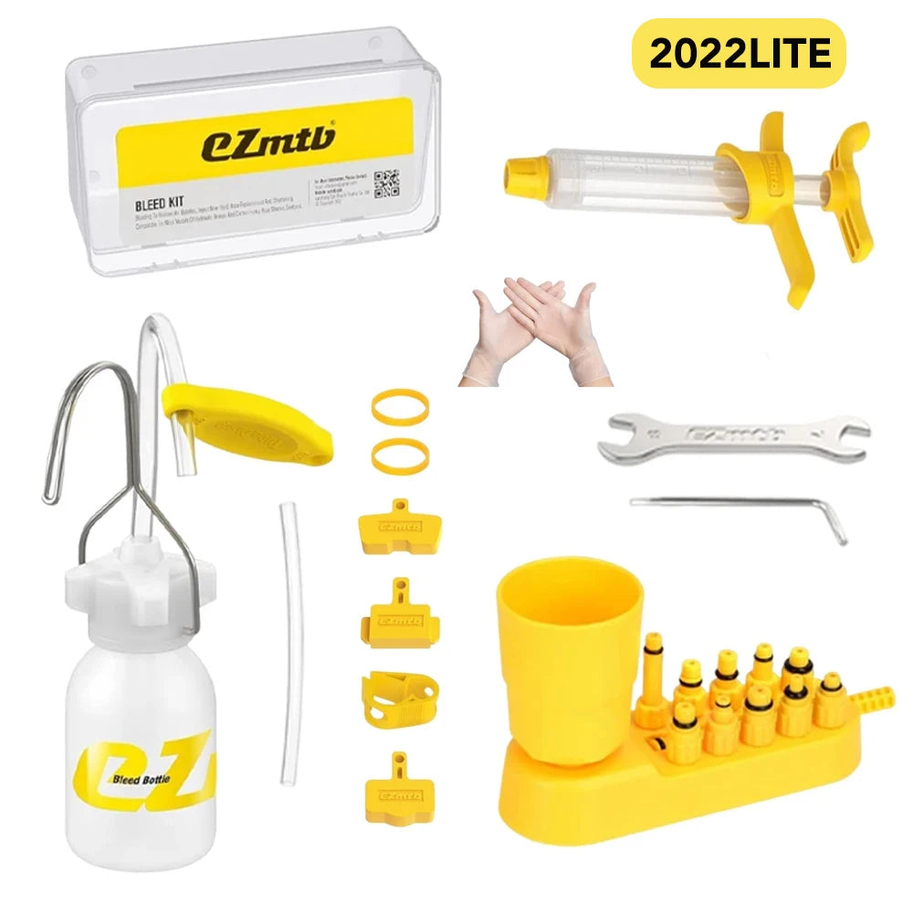 eZmtb für Magura Bremsbleed Kit 1-3x 60ml Mineralöl | inkl. Werkzeug