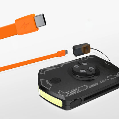 Bike Lighting Solution 5000mAh – USB-C Frontlicht mit Powerbank | Garmin-kompatibel