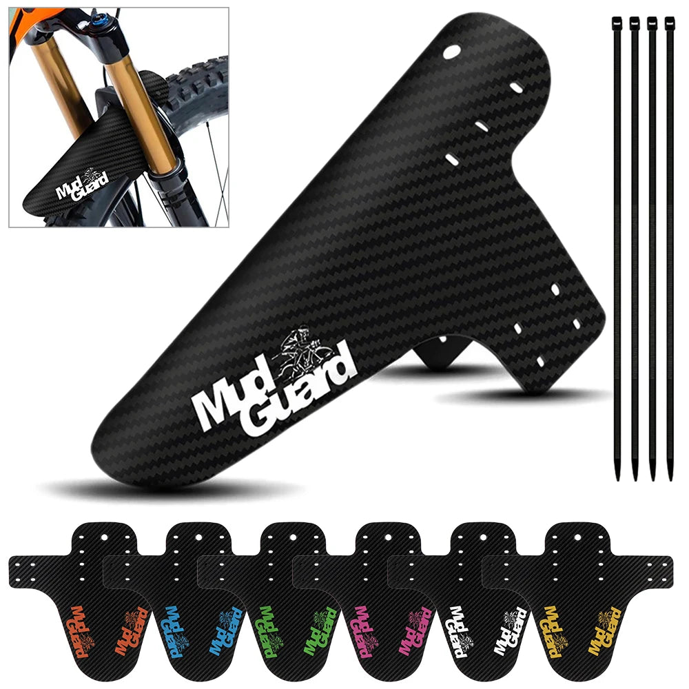 2 x Mud Guard Carbon Optik  Front/Rear