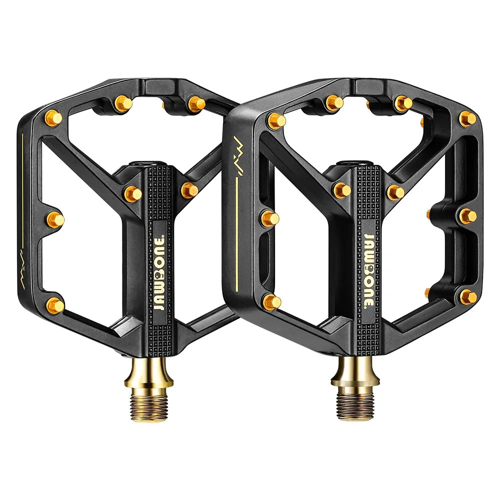 `JAWBONE MTB Flat Pedal | Aluminum 125x104mm CrMo Axle – Trail & Enduro`