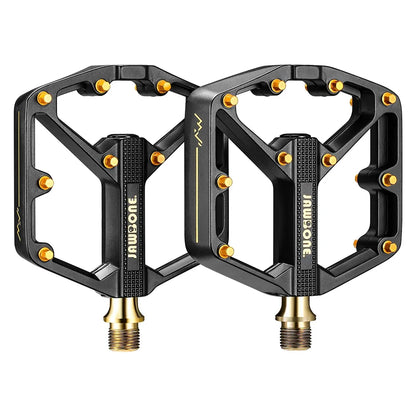 `JAWBONE MTB Flat Pedal | Aluminum 125x104mm CrMo Axle – Trail & Enduro`