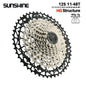 SUNSHINE Ultralight Bicycle Cassette Freewheel Carbon Steel Material 9/10/11/12/13 Speed HG Structure Sprocket for Mountain Bike