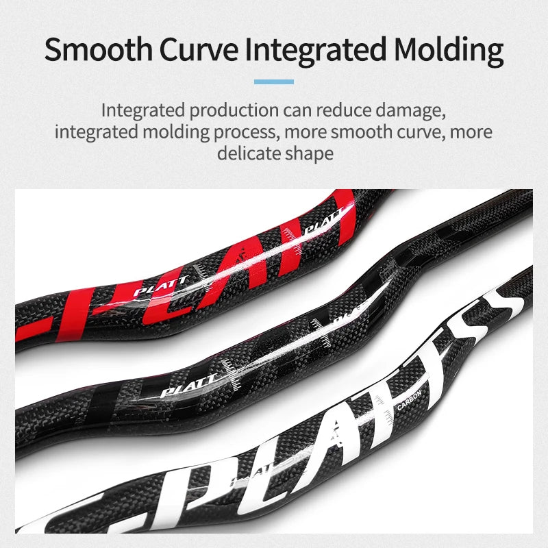 MTB Carbon Lenker – Flat & Riser | 31.8mm | 680–760mm | Hochfest & Ultraleicht