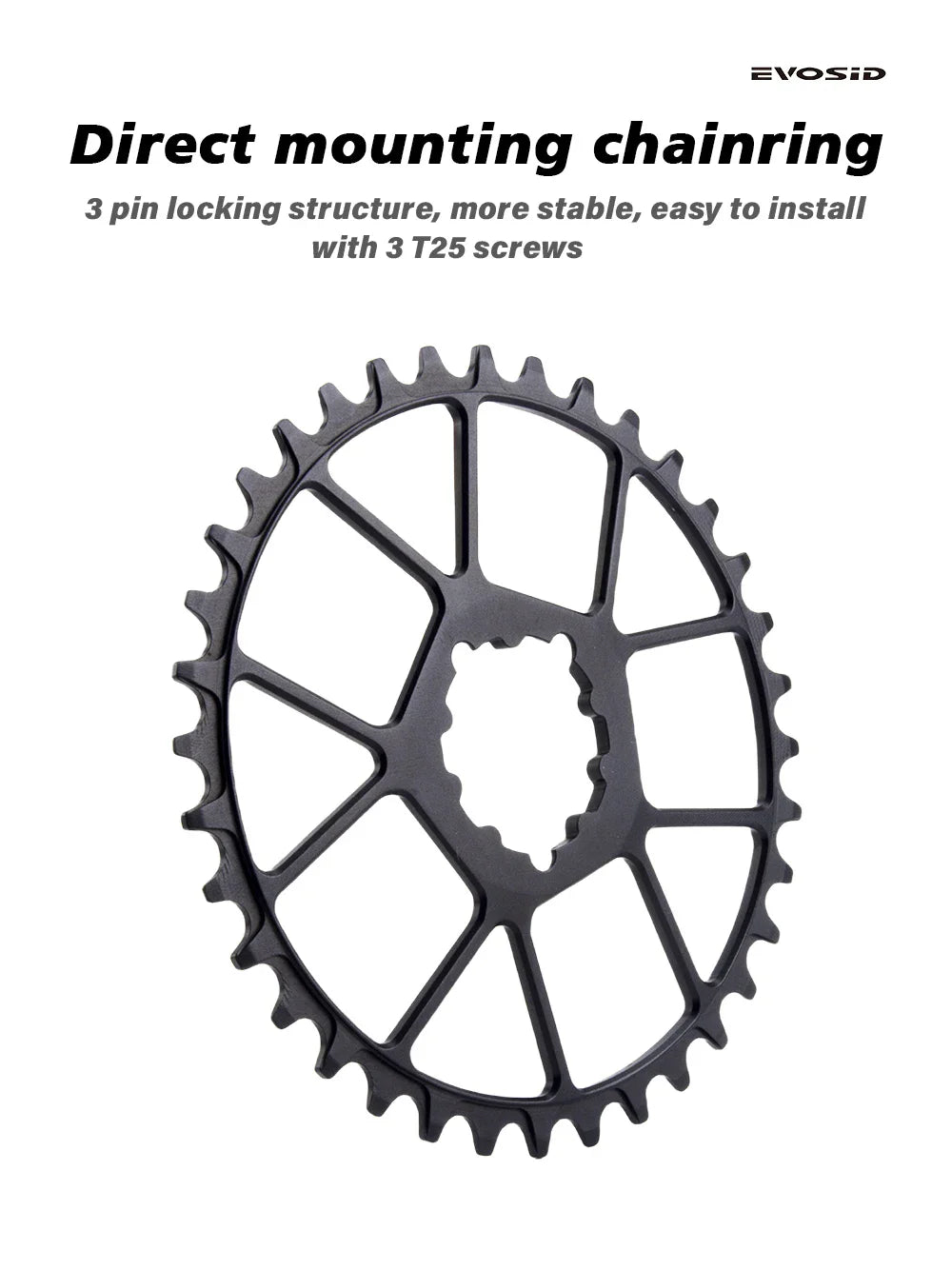 EVOSID Ultralight MTB Crank – DUB Spindle 29mm | 160–175mm