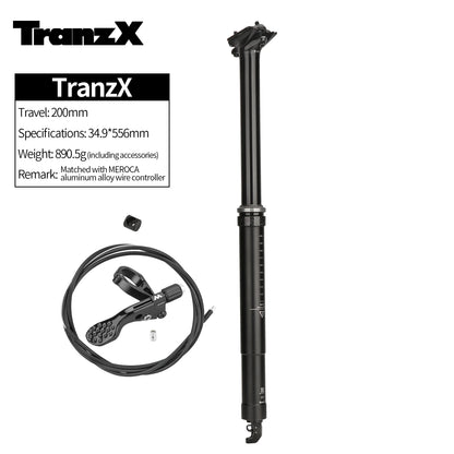 ONE Dropper Seatpost – 34.9mm | 481mm | 788g | Interne Zugführung | Trail & Enduro