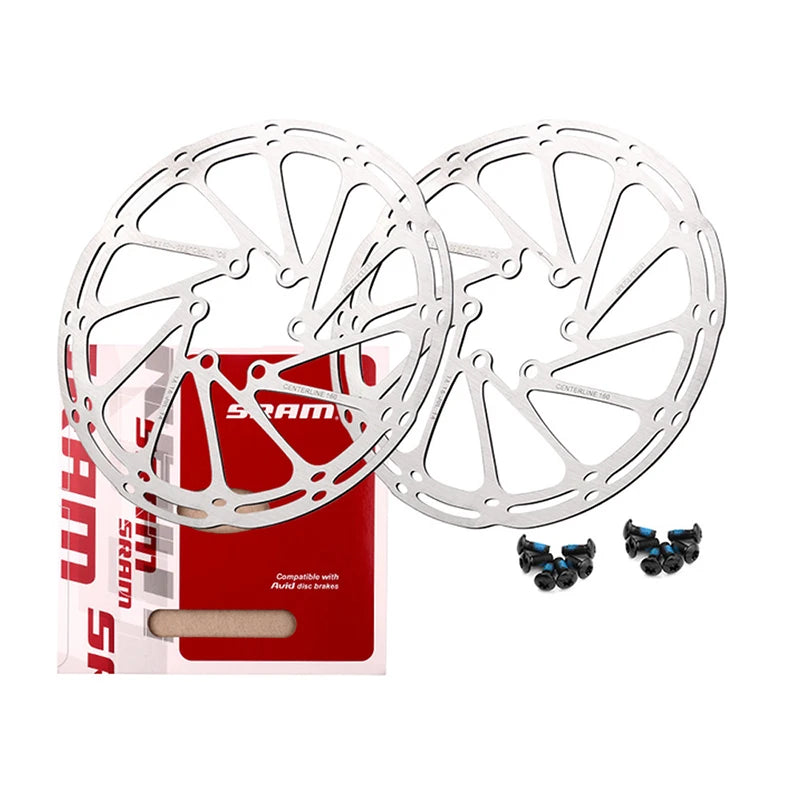 160mm 180mm 203mm Stainless Steel MTB Road Hydraulic Brake Disc Rotors Centerline MTB Bicycle Bike Disc Brake Rotor Centerline