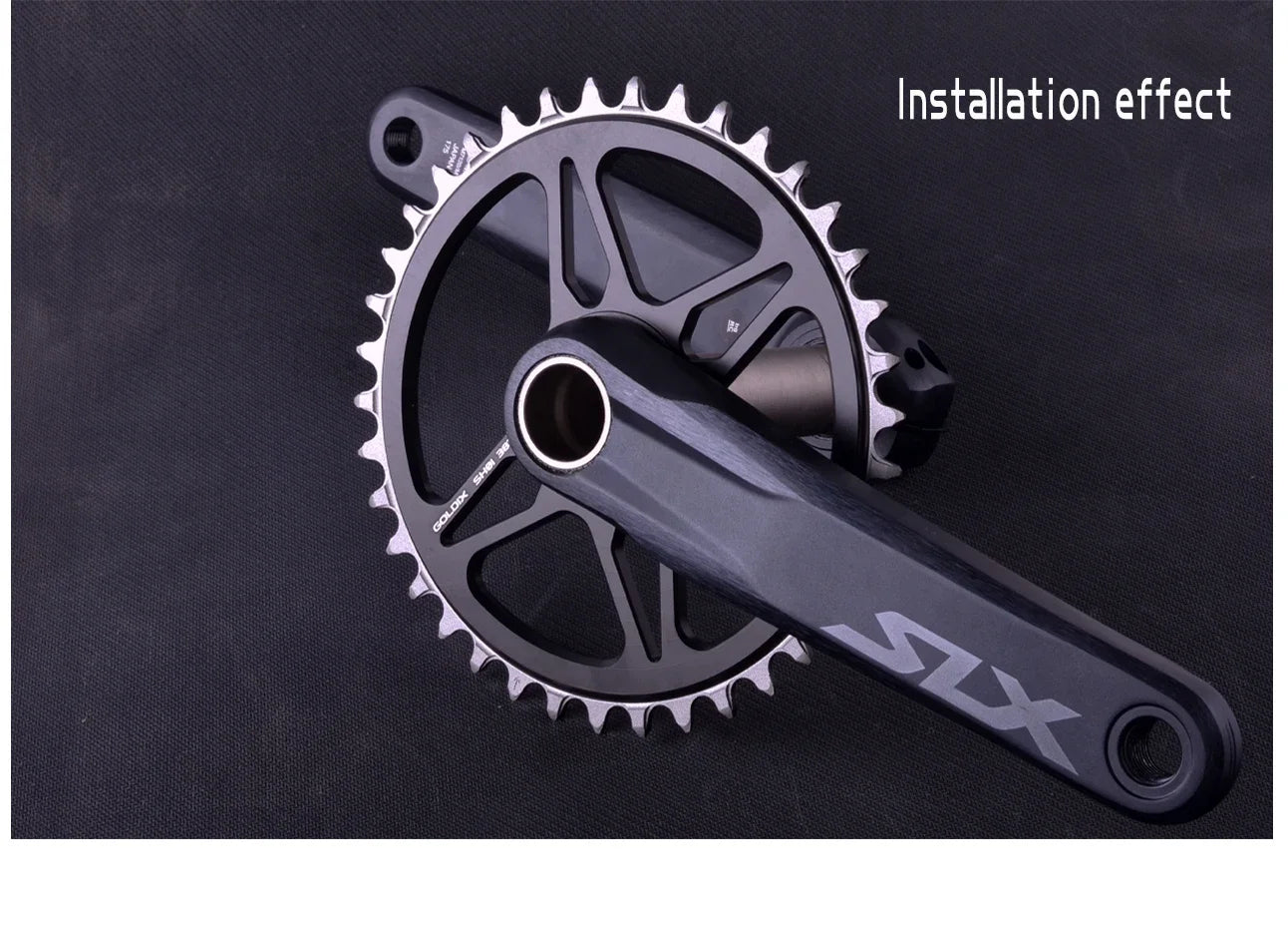 GOLDIX Wide-Narrow Chainring – Shimano Deore XT M7100 M8100 M9100 | 12-fach | MTB Kettenblatt 1x | verschiedene Größen