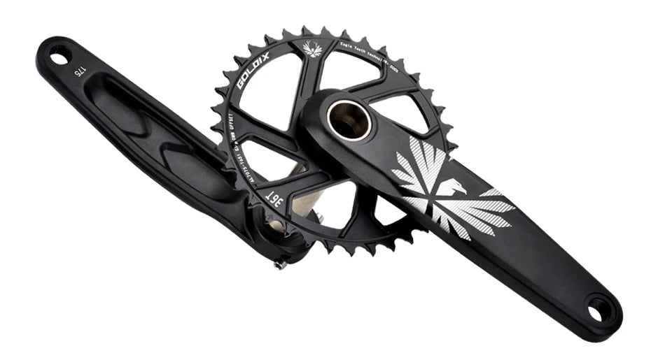 GOLDIX MTB Crankset – 1x | 30/32/34/36/38T | BSA 68/73mm | 170/175mm | GXP incl. Bottom Bracket