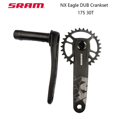 SRAM NX Eagle DUB Kurbelgarnitur NX 1x X-SYNC Crankset 175mm 30T 32T NX GXP Eagle Mountain Bike Crankset
