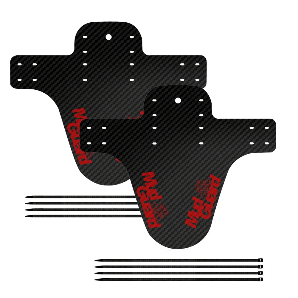 2 x Mud Guard Carbon Optik  Front/Rear