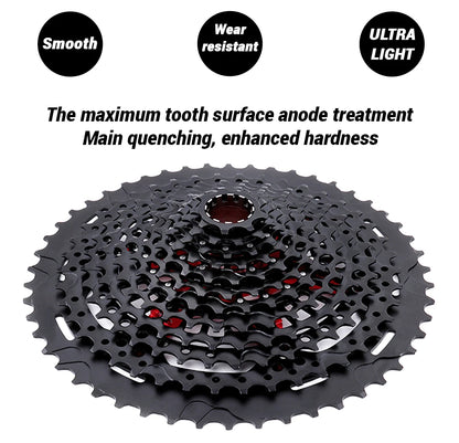 SUNSHINE XD Structure Bicycle Cassette 12 Speed 9T-50T Black Mountain Bike Freewheel 12V for Sram XD freehub GX EAGLE XX1 X01