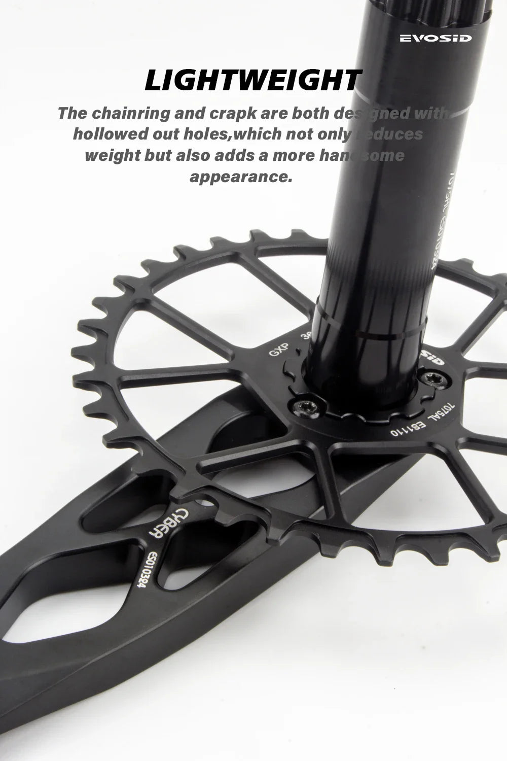 EVOSID Ultralight MTB Crank – DUB Spindle 29mm | 160–175mm