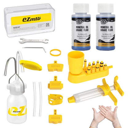 eZmtb für Magura Bremsbleed Kit 1-3x 60ml Mineralöl | inkl. Werkzeug