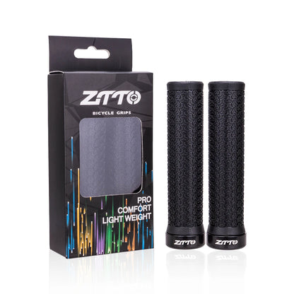 ZTTO 1Pair AG40 MTB Grips For Mountain Bike Fixed Gear Lock-on grip Anti-Slip Handlebar Shock-Proof Rubber Bicycle Grips Parts