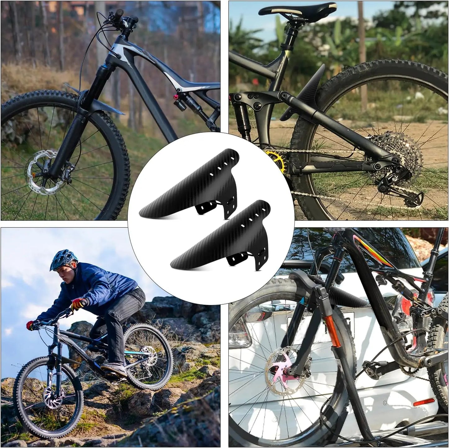 Owl Bicycle Fenders Mountain Road Bike Mudguard Cycling Mud Guard Front/Rear Wheel Fix Gear Wing Ultralight MTB Fender Bike Part