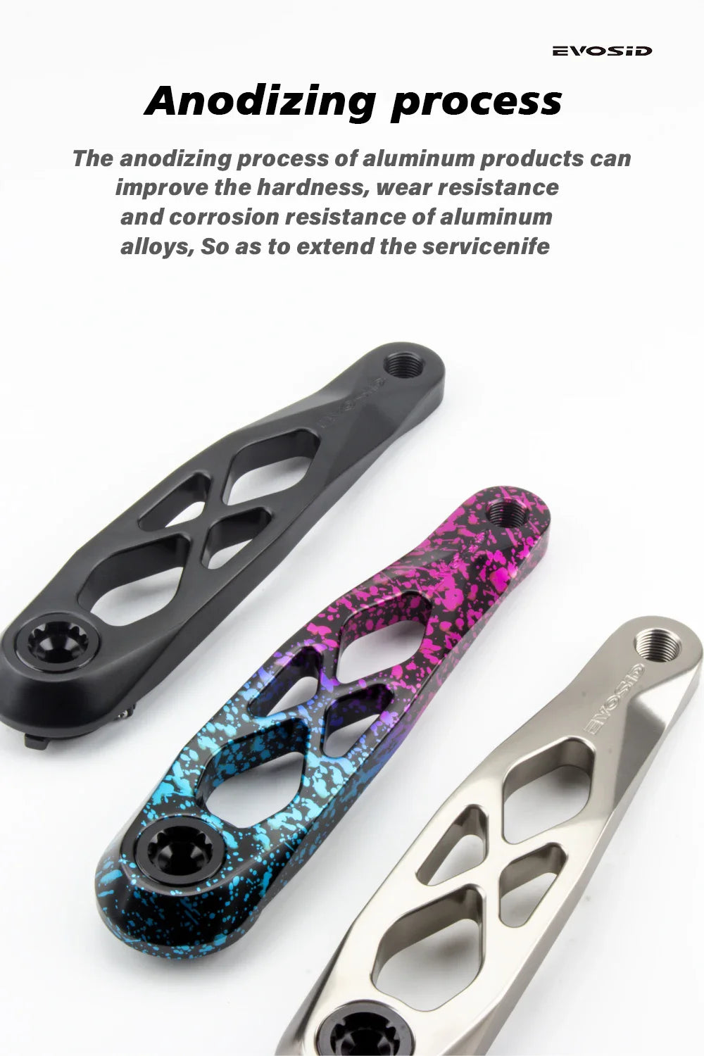 EVOSID Ultralight MTB Crank – DUB Spindle 29mm | 160–175mm