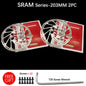Sram AVID RT56 Bike Brake Rotor Centerline 160 180 203 Hydraulic Disc Brake Rotors With Bolts for MTB Mountain Road Bike Scooter