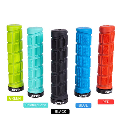 ZTTO 1 Pair AG40 MTB Grips for Mountain Bike Fixed Gear Lock-on Grips Anti-Slip Handlebar Shock-Proof Rubber Bicycle Grip Parts