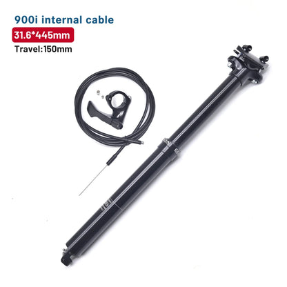 KS Exa Form 900i Dropper MTB Seatpost Hydraulic Adjustable Height Mountain Bike Cable Remote Hand Control 30.9 31.6mm Seat Tube
