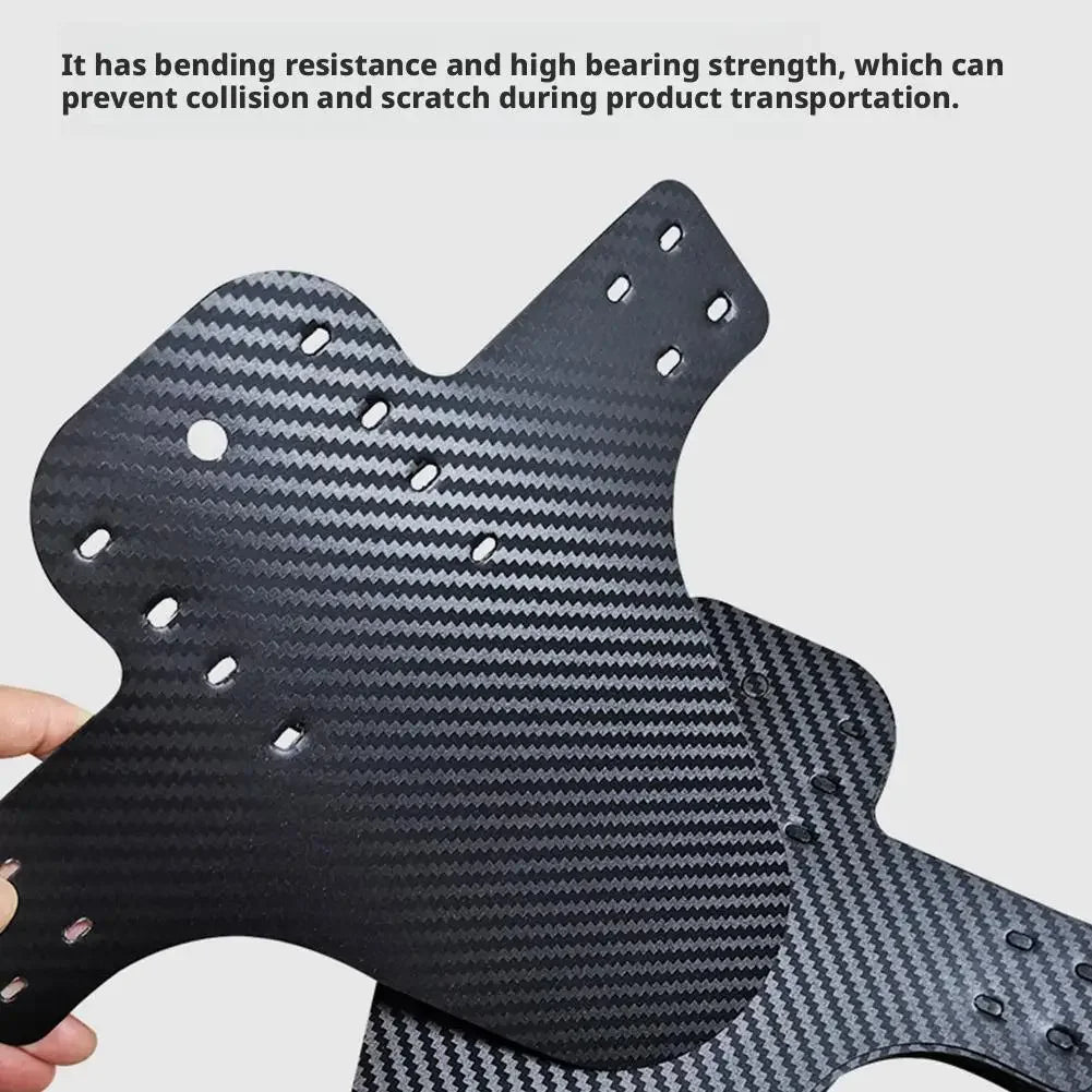 2 Mud Guard Carbon Optik Front/Rear